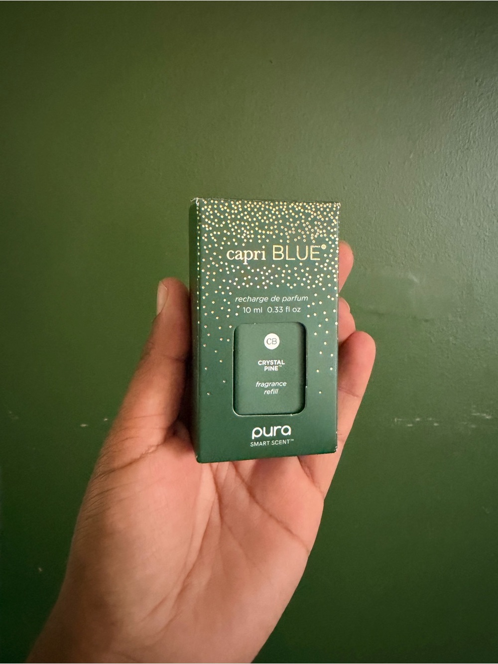 Capri blue + pura diffuser refill crystal pine